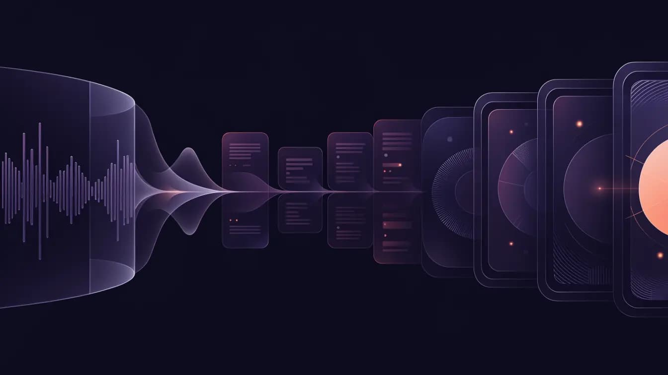 Call audio transformed into structured transcription, summaries, sentiment, and analytics